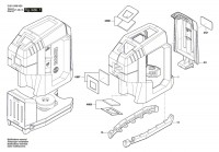 Bosch 3 601 K66 N00 Gpl 3 G Laser Level / Eu Spare Parts